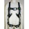 Miller Revolution(R) Arc-Flash Rated Full Body Harness, L/XL, 400 lb., Quick-Connect Chest/ Back D-Ring RKNARRL-TB/UBK - alternate 1