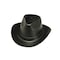 Vulcan Hard Hat, Vulcan, Polyethylene, 6 Point Ratchet, Type 1, Class E, Black VCB200-06 - alternate 1