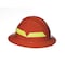 Bullard Fire Helmet, Thermoplastic, 6 pt Ratchet, Orange, Fits Hat Size 6-1/2 to 8 , Full-Brim FHORR - alternate 1