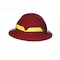 Bullard Fire Helmet, Thermoplastic, 6 pt Ratchet, Red, Fits Hat Size 6-1/2 to 8 , Full-Brim FHRDR - alternate 1