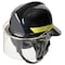 Bullard Fire Helmet, Thermoplastic, 4 pt Ratchet, Blue, Fits Hat Size 6-1/2 to 8 , Modern LTXBL - alternate 2