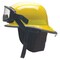 Bullard Fire Helmet, Yellow, Modern, Thermoplastic, 4 pt Ratchet, Fits Hat Size 6-1/2 to 8 LTXYLGIZ4 - alternate 1