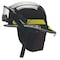 Bullard Fire Helmet, Black, Modern, Thermoplastic, 4 pt Ratchet, Fits Hat Size 6-1/2 to 8 LTXBKGIZ4 - alternate 1