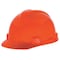Msa Safety V-Gard Front Brim Hard Hat, Cap Style, Type 1, Class E, Staz-On Pinlock Suspension, Hi-Viz Orange 488148 - alternate 1