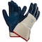 Ansell Nitrile Coated Gloves, 3/4 Dip Coverage, Blue, L, PR 27-607 - alternate 2