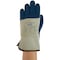 Ansell Nitrile Coated Gloves, 3/4 Dip Coverage, Blue, L, PR 27-607 - alternate 1