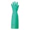 Ansell AlphaTec(R) Solvex 37-185 Chemical Resistant Gloves, Nitrile, 18 in L, 22 mil, Green, 7, 1 PR 37-185 - alternate 1