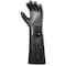 Ansell Solvex 19-024 Chemical Resistant Gloves, Neoprene, 17 3/4 in L, 85 mil, Black, 8, 1 PR 19-024 - alternate 4