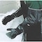 Ansell Solvex 19-024 Chemical Resistant Gloves, Neoprene, 17 3/4 in L, 85 mil, Black, 8, 1 PR 19-024 - alternate 5