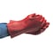 Ansell Solvex 15-554 Chemical Resistant Gloves, PVA, 14 in L, 37.5 mil, Red, 9, 1 PR 15-554 - alternate 2