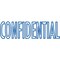2000Plus Message Stamp, Confidential, 5/16" 035346
