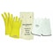 Salisbury Electrical-Insulating Glove Kit, 1,000V AC, 1,500V DC, Rubber, 11" Length, Yellow, Size 8 GK011Y/8 - alternate 1