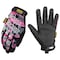 Mechanix Wear Mechanics Gloves, Synthetic Leather Palm, L, Pink Camo MG-72-530 - alternate 4