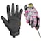 Mechanix Wear Mechanics Gloves, Synthetic Leather Palm, L, Pink Camo MG-72-530 - alternate 5