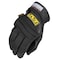 Mechanix Wear CXG-L5 Arc Flash Mechanics Gloves, 1,200 Degrees F Max Temp., Hook-and-Loop Cuff Black, S ( 7 ) CXG-L5-S - alternate 1