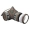 Moldex Half Mask Respirator Kit, 4 Cartridges Included, 8000 Sereies, N95, Organic Vapor, Snap-In Gasket, M 8111N - alternate 2