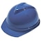 Msa Safety Hard Hat, V-Gard 500, Polyethylene, 6 Point Ratchet, Type 1, Class C, Blue 10034028 - alternate 1