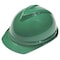 Msa Safety Hard Hat, V-Gard 500, Polyethylene, 6 Point Ratchet, Type 1, Class C, Green 10034032 - alternate 1