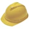 Msa Safety Hard Hat, V-Gard 500, Polyethylene, 6 Point Ratchet, Type 1, Class C, Yellow 10034029 - alternate 1