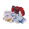 Medi-First Trauma Kit, Cordura(R) 46 Components, 50 People Served 74801 - alternate 2