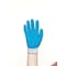 Showa Coated Gloves, Natural Rubber Latex, Rough, Full, 4 Abrasion Level, Blue, M 1 PR 305M-08 - alternate 2