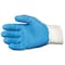 Mcr Safety Coated Gloves, Latex, Textured, Palm, Not Tested Abrasion Level, White, L (9) 1 PR 9680L - alternate 4