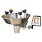 Guardian Equipment Plumbed Eyewash, Wall Mount, Plumbed, 6 11/12 in H., 15 2/3 in W G1724 - alternate 5
