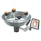 Guardian Equipment Plumbed Eyewash, Wall Mount, Plumbed, 6 11/12 in H., 15 2/3 in W G1724 - alternate 1