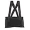 Condor Back Brace w/Stay, Double Hook-and-Loop, 1 1/2 in Detachable Suspenders, Black, Medium 3RVA5 - alternate 8