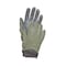 Damascus Gear Law Enforcement Glove, Cowhide Leather Palm, 8" Length, Hook-and-Loop Cuff, Full Finger, Black MX 30 MEDIUM - alternate 2