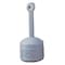 Justrite 4 gal Smokers Cease-Fire Cigarette Receptacle, 38-1/2 in H x 16-1/2 in Dia, Pewter 26800 - alternate 1