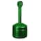 Justrite 4 gal Smokers Cease-Fire Cigarette Receptacle, 38-1/2 in H x 16-1/2 in Dia, Green 26800G - alternate 1