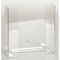 Zoro Select Glove Dispenser, PETG, Holds (2) Boxes , Clear , 11 in H x 11 in W x 4 in D 3RZT2 - alternate 2