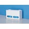 Zoro Select Glove Dispenser, Styrene, Holds (144) Gloves , White , 7 in H x 13-1/4 in W x 4-1/2 in D 3RZT5 - alternate 1