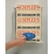 Zoro Select Glove Dispenser, Enamel Coated Steel Wire, Holds (3) Boxes , White , 14 in H x 11 in W x 4 in D 6GKY3 - alternate 2