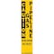 Brady Warning Stake Label, 14 In. H, 3 In. W 85406 - alternate 1