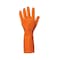 North Chemical Resistant Gloves, Natural Rubber Latex, 15 in L, 15 mil, Orange, 10, 1 PR ATCP1815/O/10 - alternate 1