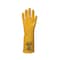 North Chemical Resistant Gloves, Natural Rubber Latex, 15 in L, 15 mil, Orange, 10, 1 PR ATCP1815/O/10 - alternate 2