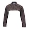 National Safety Apparel Welding Jacket, Twaron(R), 8.5 oz., 30 in Length, Snaps Closure, Brown, L C75TWLG017-NR - alternate 1