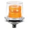 Federal Signal Warning Light, Red, Incandescent, 120V AC, 90 FPM, 5 1/2 in Dia., (F) 1/2 in NPT 225-120R - alternate 2