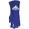 Mcr Safety Left Hand Only Welding Glove, Hemmed Cuff, Wing Thumb, Leather Cowhide, L 4600LH - alternate 1