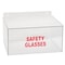 Zoro Select Safety Glasses Dispenser, Tray, 20 Pairs, PETG, 7 in H x 11 7/16 in W x 9 1/2 in D, Clear 3TCA8 - alternate 1