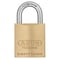 Abus Padlock, Keyed Alike, Standard Shackle, Square Brass Body, Steel Shackle, 15/16 in W 83/45 RK KA-200 - alternate 2