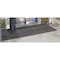 Notrax Antifatigue Mat, 12 ft. L x 3 ft. W, 3/8" Thickness, Closed Cell PVC Foam, Pebble, Black 411S3312BL - alternate 3