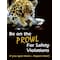 Accuform Safety Poster, Be On The Prowl For Safety Violations If You Spot Them - Report Them!, 22 in H x SP124513L - alternate 1