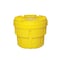 Enpac Open Head Salvage Drum, Polyethylene, 20 gal, Unlined, Yellow 1220-YE - alternate 4