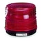 Federal Signal Warning Light, Red, 1/2 in NPT, 120V AC, 5 1/2 in Overall Dia, 5 1/4 in Overall Height 141ST-120R - alternate 1