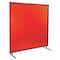 Steiner Welding Screen, Transparent Vinyl, 8 ft W., 6 ft. H., 13 oz/sq yd, 150 Degrees F Withstand Temp. 538-6X6 - alternate 1