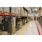 Mighty Line Floor Marking Tape, vinyl, No Legend, Red, 4 in W., 55 mil Thickness 4RR - alternate 2