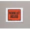 Zoro Select Packing List Envelopes, Orange, PK1000 4UDR8 - alternate 2
